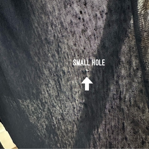 Calypso Saint Barth Open Linen Cardigan Long Sleeve Blue Lightweight Medium READ - Picture 3 of 6